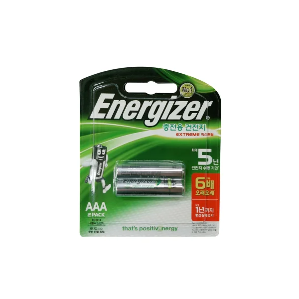 Energizer Extreme Rechargeable Batteries AAA (2 pcs)