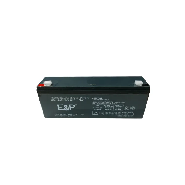 E&P KBL1240 (12V4.0AH) Long Type Lead - Acid Battery