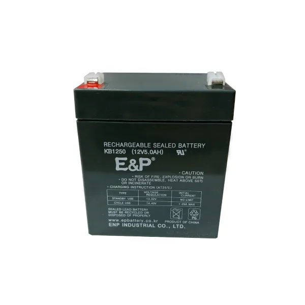E&P KB1250 (12V5.0AH) Compatible Lead - Acid Battery