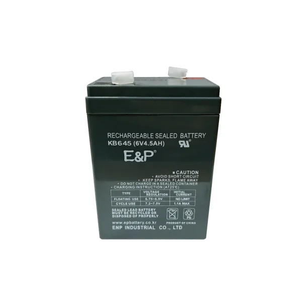 E&P KB645 (6V4.5AH) Compatible Lead - Acid Battery Industrial