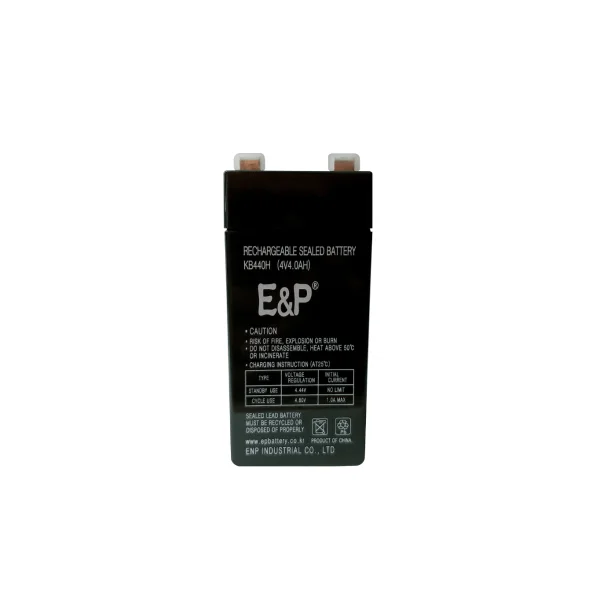 E&P KB440H (4V4.0AH) 18650 Replacement Lead - Acid Battery Industrial