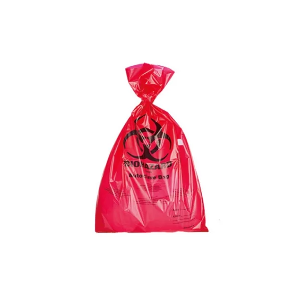 [RATIOLAB] Biohazard Bag with Indicator (PP, 22L, Red, 7003210, 500 sheets/ PACK)