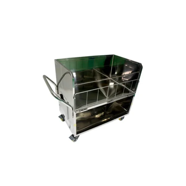 PNT Mobile Cart 22222010 (800x600x1007mm, Silver/ Matte)