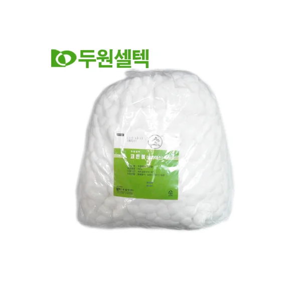 DOOWON CELL TECH Cotton Ball (Large, 450g, Sliced Type, 1 pc)/ Single Item