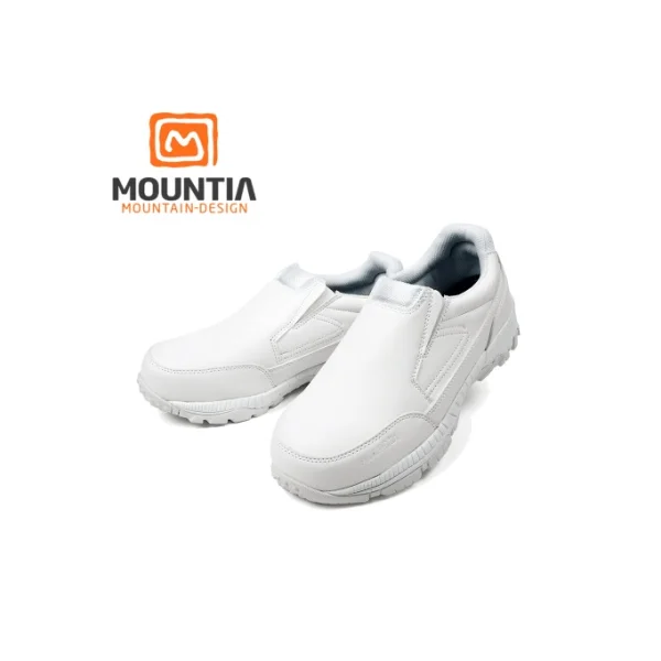 MOUNTIA 4 - inch Safety Shoes MT - 04W (White, 240mm, Work Shoes)