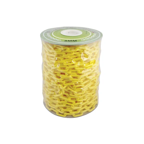 [MIRAE SAFETY] Plastic Chain Roll Type (Yellow, 8mmx45m)