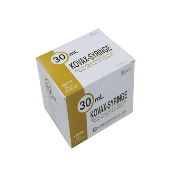 [KOREA VACCINE] Disposable Syringe 30cc (18G, 1 - 1/ 2 inch, 50 pcs)