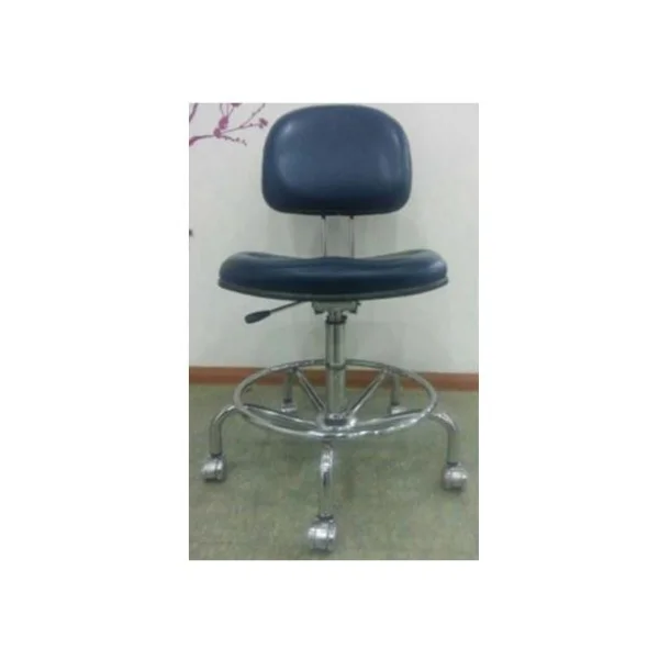 [ID TECH] Antistatic Chair H440~600mm, Leather Type, Cleanroom Use
