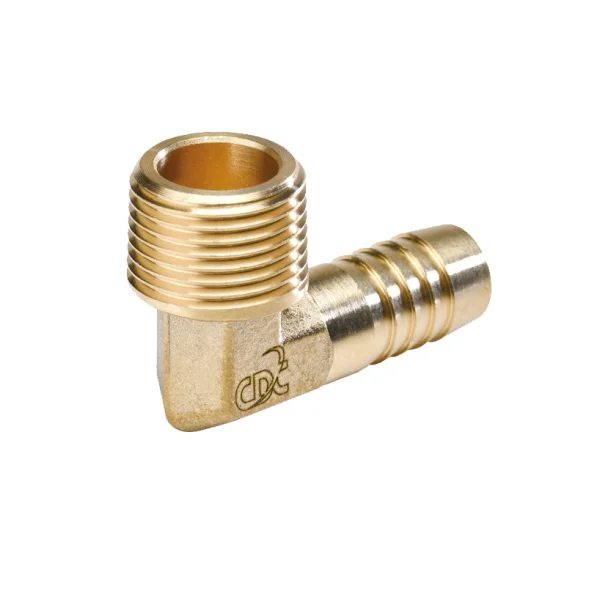 [CDC] Brass Fitting Hose Elbow BMHL/ Metric PT (3/ 8inch, 16, 10 pcs)
