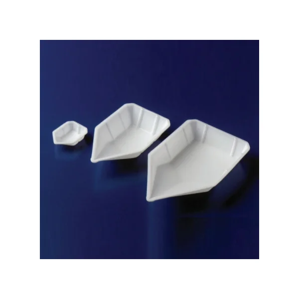 [EAGLE] Anti - static Boat Weighing Dish (M, 130x82x25mm, 120ml, 500pcs/ PACK, EG.AWV - 213)