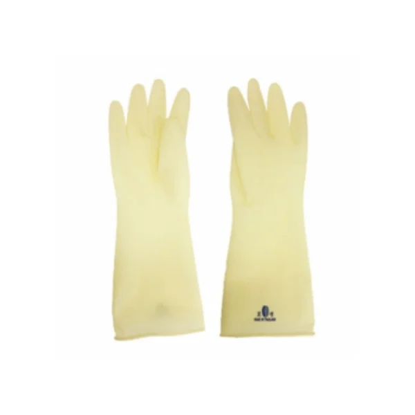 [BOSAENG] Gaenari Rubber Gloves (FREE, White, 10 Pairs/ Pack)