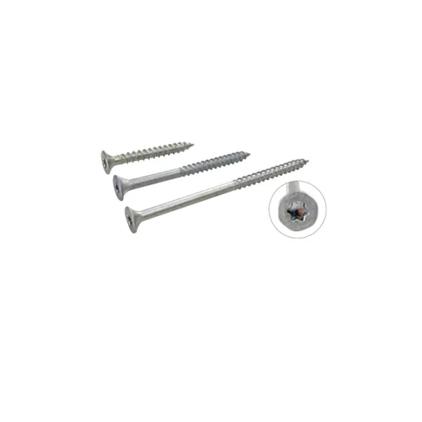 DAEHWA Wood Screw #12x120 (100EA, Magni Coating, Star Wrench)