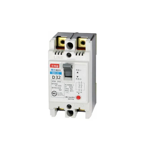 [NANO ELECTRIC] Residential Circuit Breaker 50AF Type D NBH - 52 32A