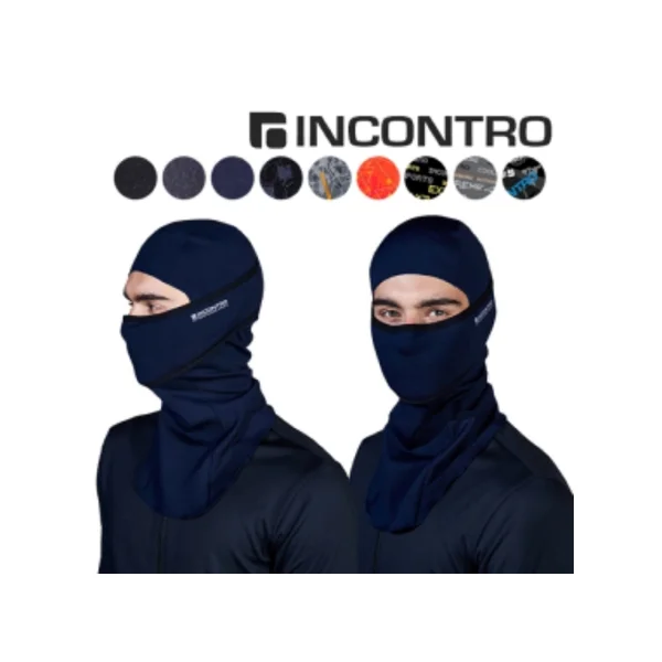 [INCONTRO] 3D Thermal Fleece Balaclava (Solid Navy/ Free)