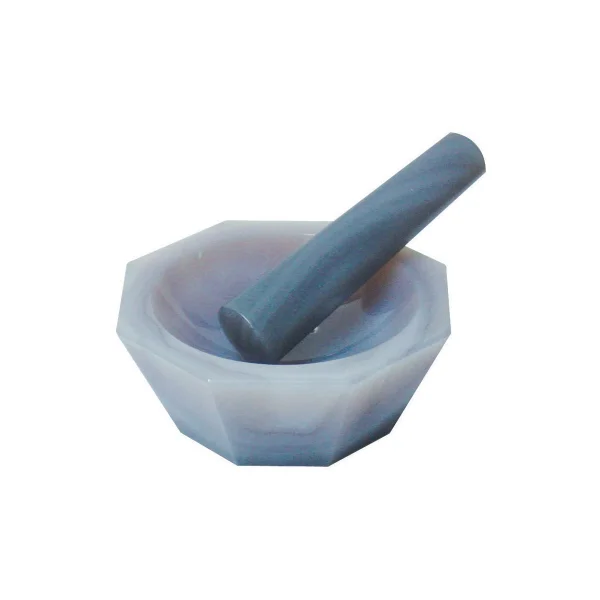 [C - GIESE] Agate Mortar Set (Ø50mm, 10ml, GK.600 - M - 050)