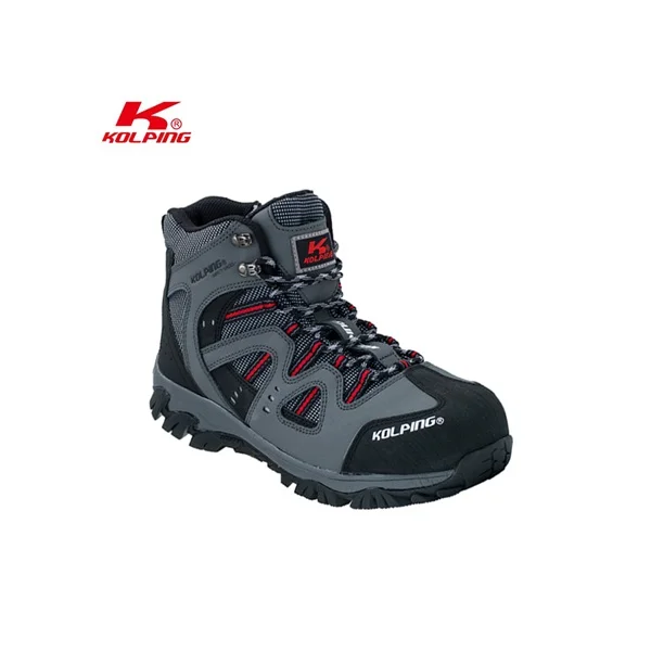 KOLPING Hiking Boot Type General Work Safety Shoes KPS - 660F (Black/ Gray, 290mm)