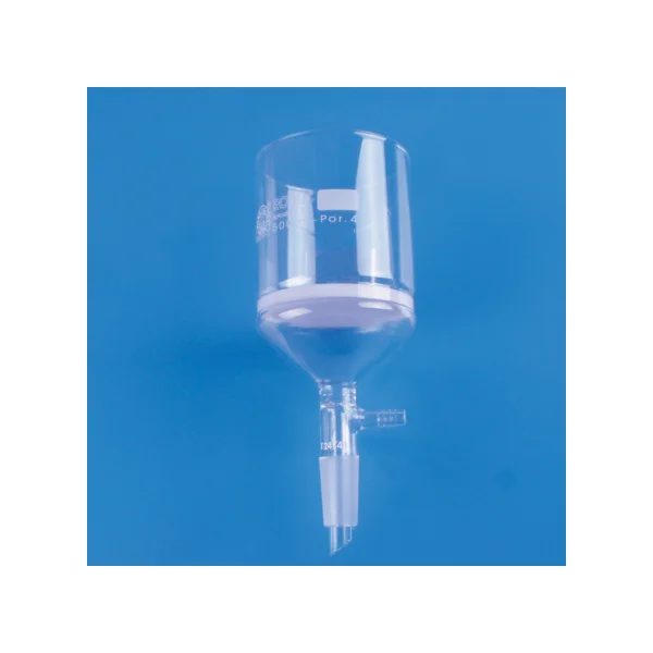 [LUKEGL] Vacuum Filtration Glass Funnel (ISO, 500ml, P1, 21551/ 3S)