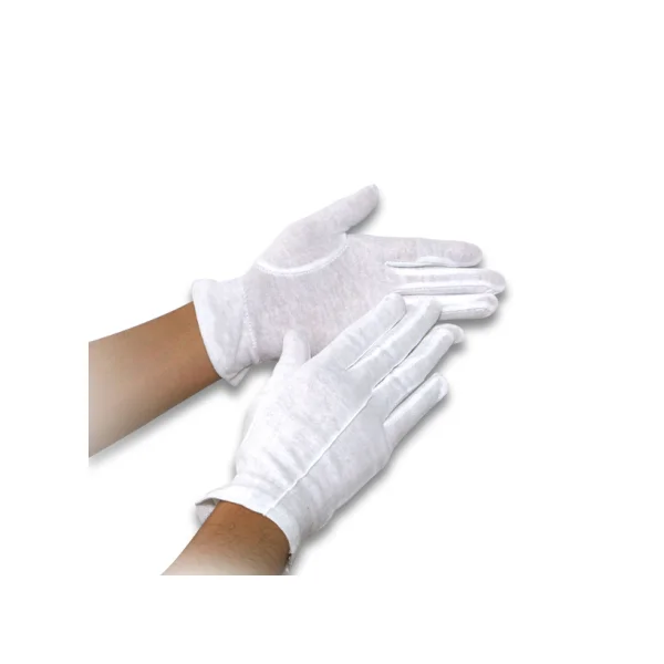 PILOT Wedding/ Ceremony Gloves Groom & Bride (Cotton, No Button/ Plain, 10 Pairs/ PACK, Imported)