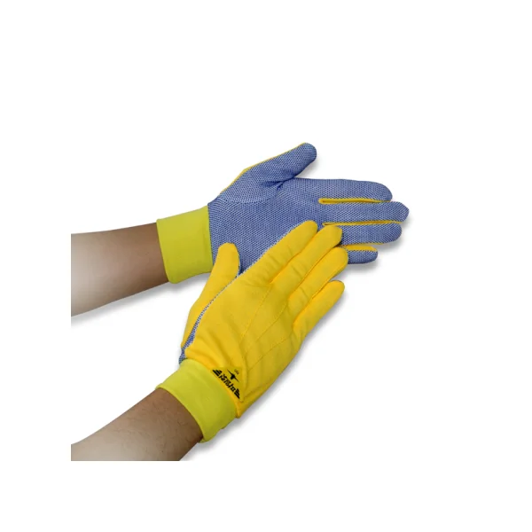 PILOT Dot Gloves (Cotton, No Button, 10 Pairs/ Pack, Imported)