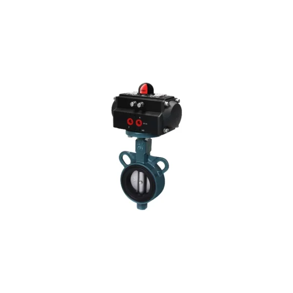 [HYOSHIN AUTOSIGMA] Pneumatic Actuator Cast Iron Butterfly Valve HAD - 100BF (100A/ 100mm, 1 pc)
