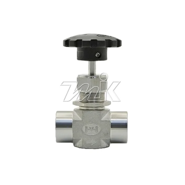 [NAVI MRO] Forged Needle Valve (F304 Threaded/ 25A/ 5, 000PSI/ BAR Handle, 1 pc)