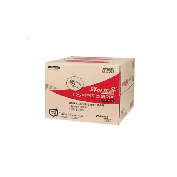 Yuhan - Kimberly WIPEALL L20/ 41709 (1 Box/ 4 Packs * 300 Sheets)