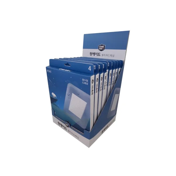 OneAid Transparent Waterproof Dressing/ Gauze Wound Band Large 10PACK (4 sheets/ PACK, 9x10cm/ 5x6cm, 3M Official Domestic Manufacturer)