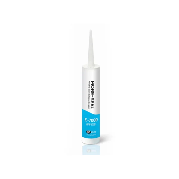 [MOA SILICONE] E - 7000 Multi - purpose Silicone Sealant (Clear/ 270ml, Neutral Cure/ Adhesive Silicone, Nozzle Sold Separately)