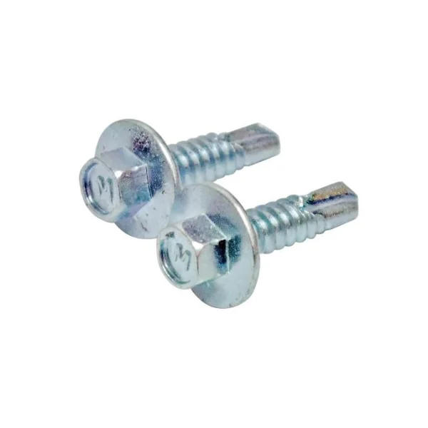 [MYUNGHWA] Hex Head Self - Drilling Screw with Washer 14032WH16 (#14x32, 500EA, Washer Dia, 16mm)