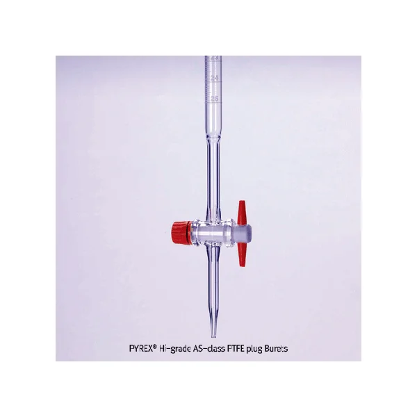 [PYREX] PTFE Plug Burette 10ml/ 0.02ml Clear Py.3295.22