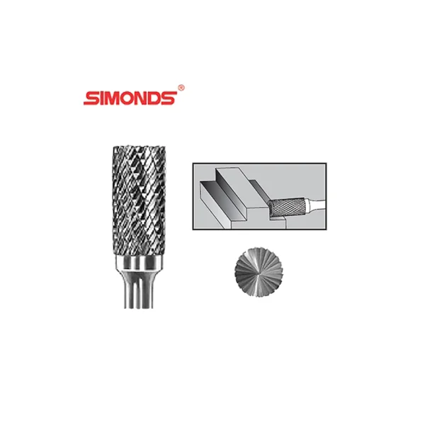 [SIMONDS] Carbide Rotary Burr SB - 4M (6mm Shank)