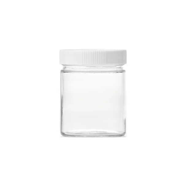 [NAVI MRO] Glass Wide Mouth Bottle (Clear) (250ml/ 63x110mm/ 56mm/ Clear, 60 pcs, M461)