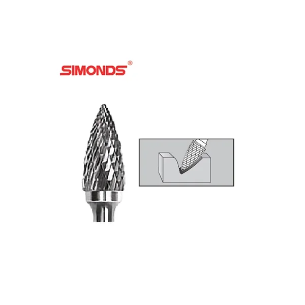 [SIMONDS] Carbide Rotary Burr SG - 6M (6mm Shank)