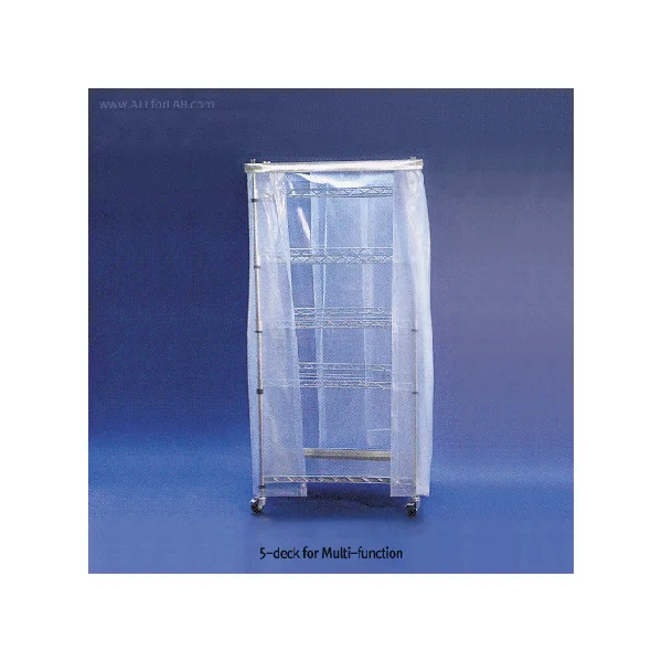 [SCILAB KOREA] Assembled Multi - purpose 5 - Tier Drying/ Storage Rack 700*450*1600mm Silver SL.Car7061