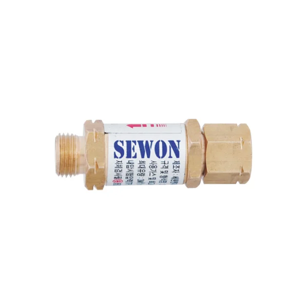 SEWON Anti - Flashback Arrestor SWFA - R2(1.0) (For LPG Regulator)