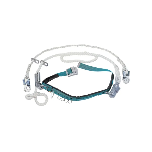 [KUKJE SAFETY] KUKJE SAFETY Pole Climbing Safety Belt U - 100/ 0011 AL Small Diameter (Seat)/ KT Specification