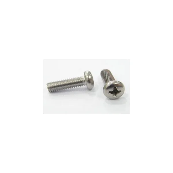 HAPDONG BOLT Stainless Steel Round Head Phillips Bolt (Pan Head Type P) (M4/ 0.7mm/ 10mm/ 10mm/ Full Thread, 1000 pcs)