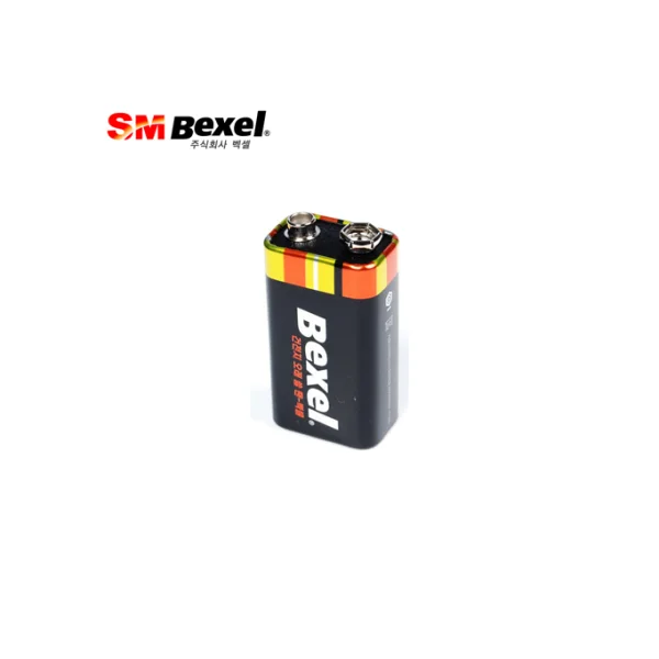 [BEXEL] Manganese Battery 9V (1pc, Bulk, 6LF22)
