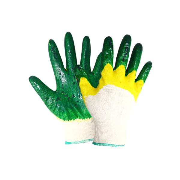 Songhak Gloves Double Coated Gloves Blue Double (10 Pairs, Safety Gloves/ Kkalkali)