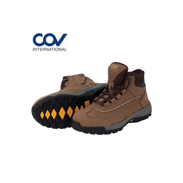 [COV] COV 6 - inch Standard Work Safety Shoes COV - 609 (Brown, 260mm, Work Shoes)