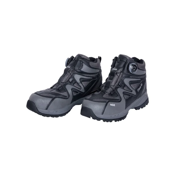 [ACE] 6 - inch Safety Shoes (ACE - 661/ 235mm/ BLACK, 1 Pair)