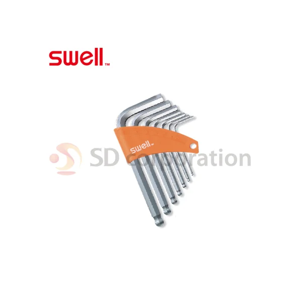 SWELL Hex Ball Wrench Set HLS - 7S (mm, 7PCS)