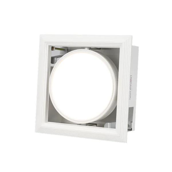 [PICO] PAR30 - Multi LED Square Swivel Recessed Light (White, Cutout 160*160) 15W Bulb