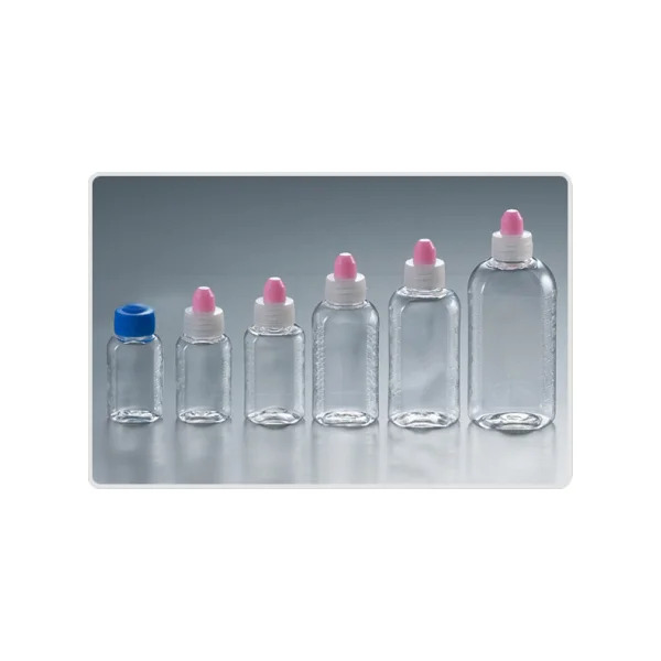 NAMYANG PET Double Cap Dispensing Bottle 20ml (Transparent, 100 pcs/ PACK)