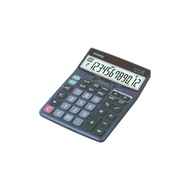 [CASIO] Electronic Calculator 12 - Digit (Large) DJ - 120D 35x140xH191mm