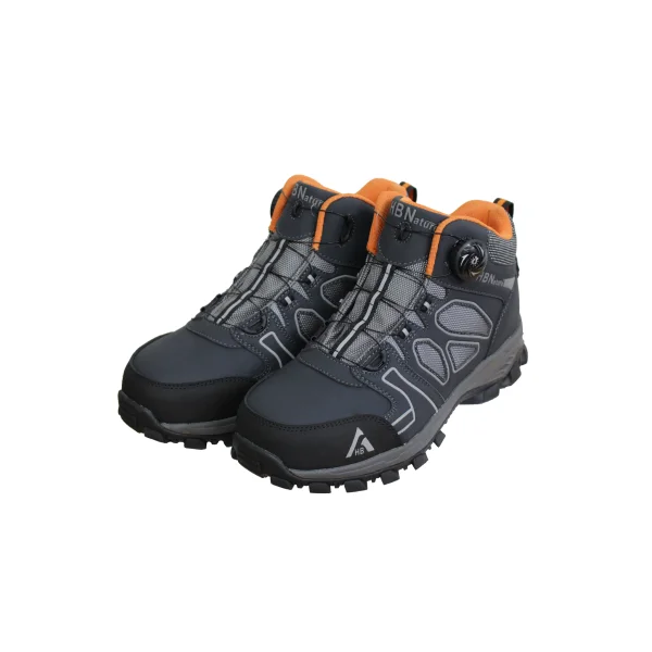 [HB] 6 - inch Safety Shoes (HBS - 530 Dial/ 255mm/ NAVY+ORANGE, 1 Pair)