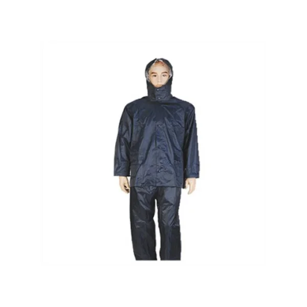 SHINJUNG Two - Piece Raincoat (Navy/ XXL, Reflective Tape/ For Night Work)