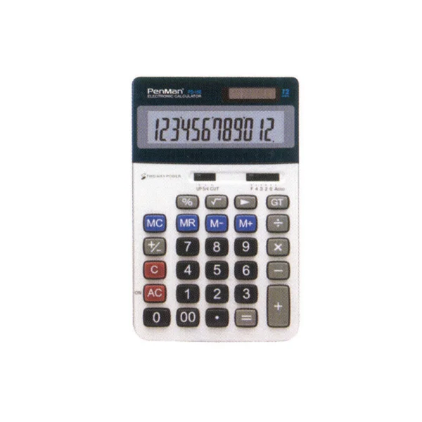 [CASIO] Electronic Calculator 12 - Digit PD - 15E 103x168x24mm