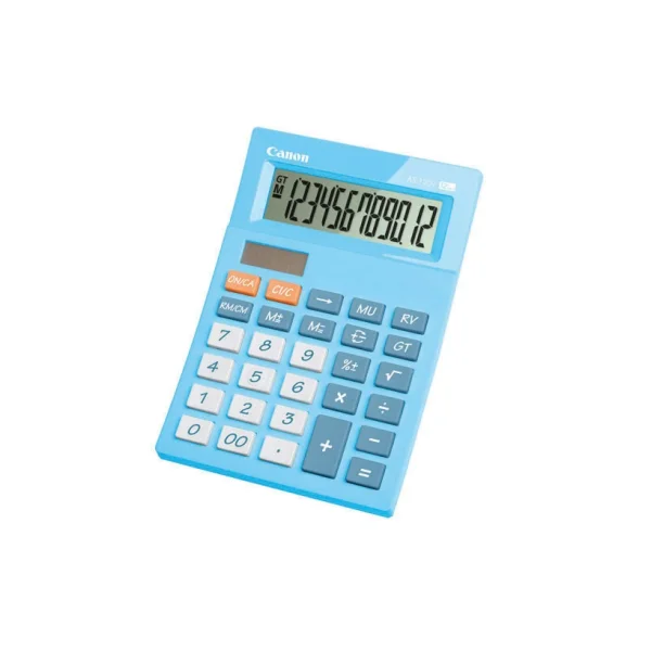 [CANON] Calculator 12 - Digit (Blue) AS - 120V - BU 145mmx100x33