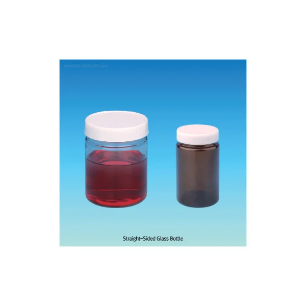 [SCILAB KOREA] Straight - Sided Glass Bottle (1L, Ø98×H183mm, SL.Bot2134)